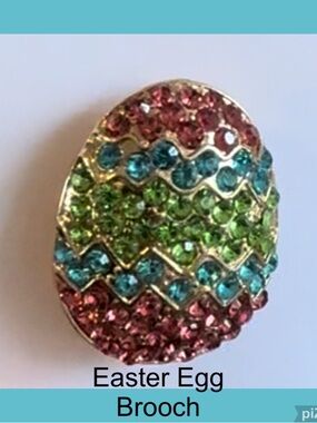 🐰NWT ~ EASTER EGG BROOCH